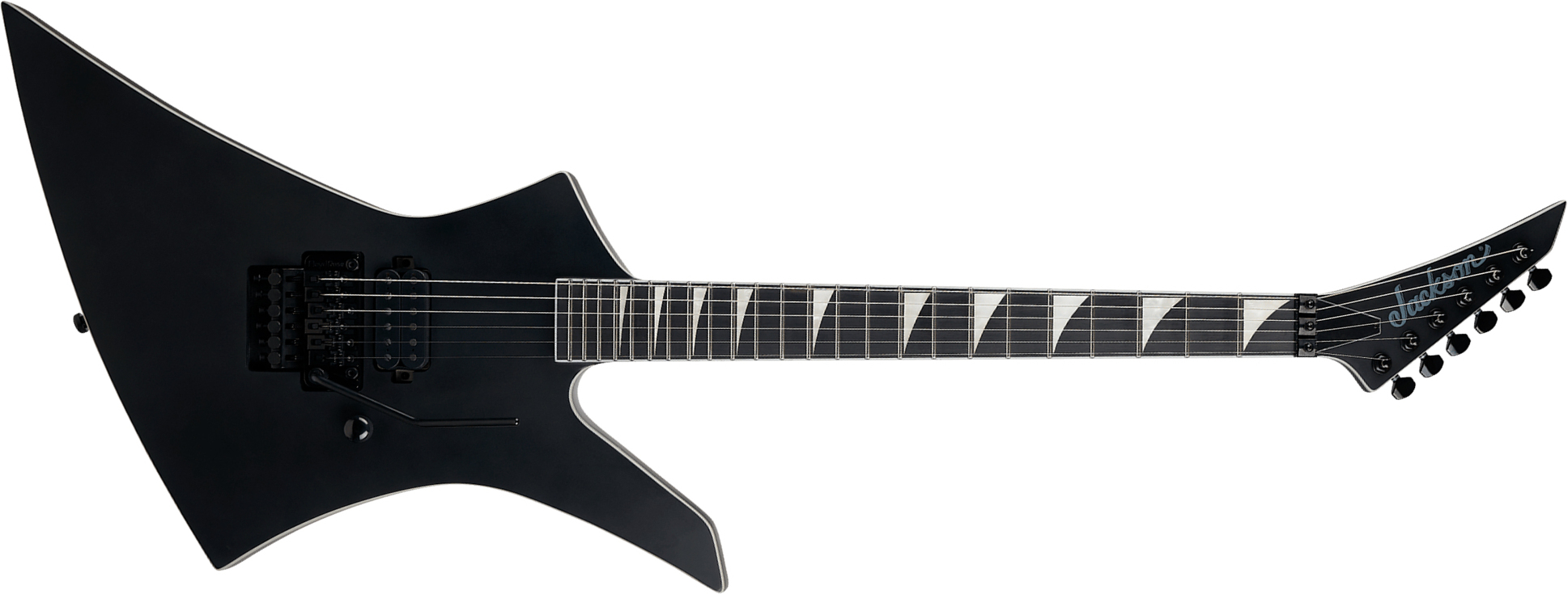 Jackson Kelly Ke1a Pure Metal Pro Plus Ltd 1h Fr Eb - Satin Black - Guitare Électrique MÉtal - Main picture