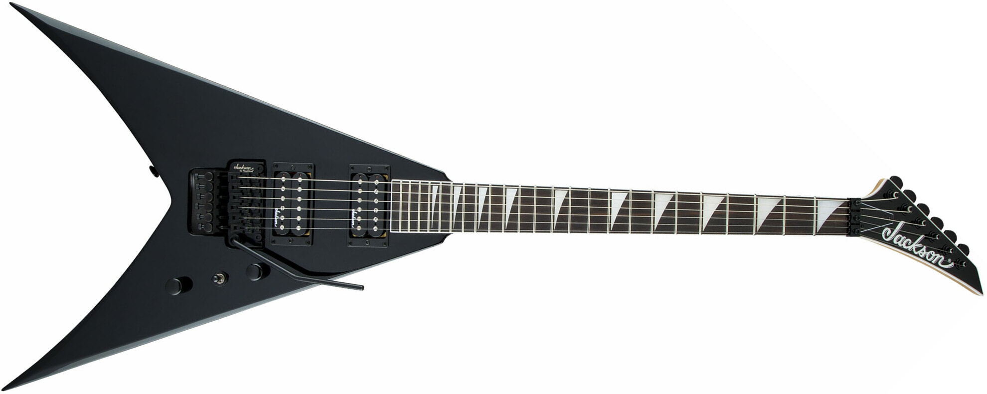 Jackson King V Js32 2h Fr Ama - Black - Guitare Électrique MÉtal - Main picture