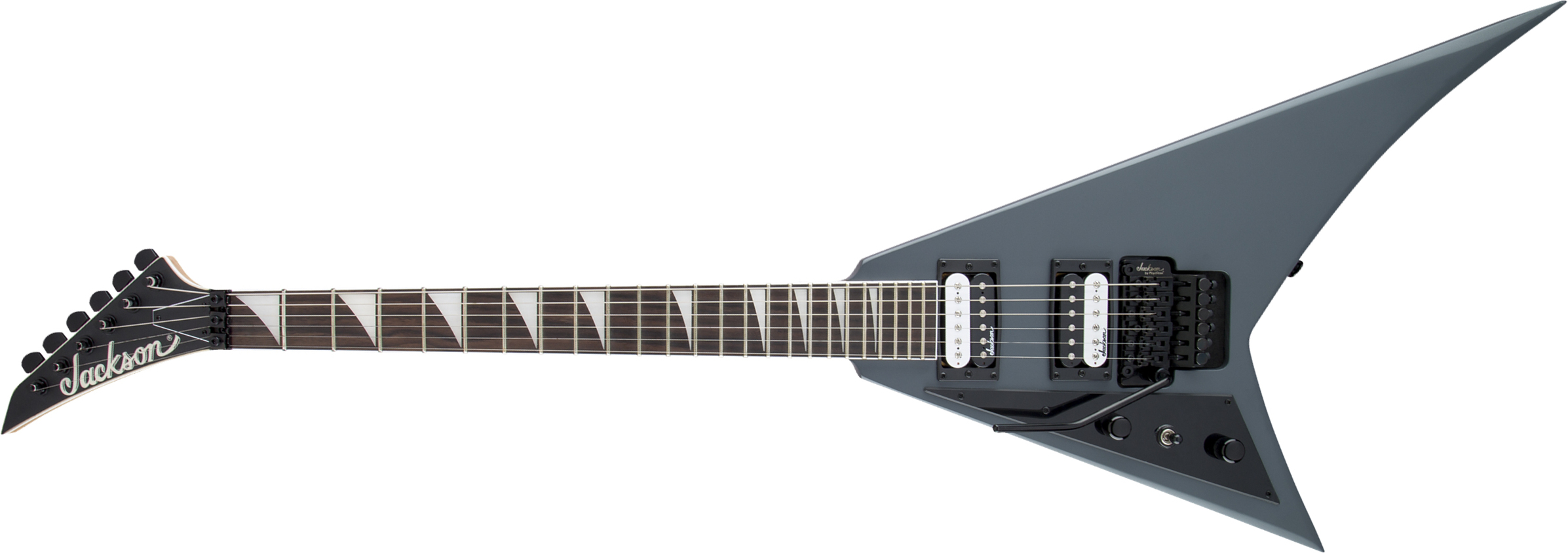 Jackson Randy Rhoads Js32 Lh Gaucher Fr 2h Fr Ama - Satin Gray - Guitare Électrique Gaucher - Main picture