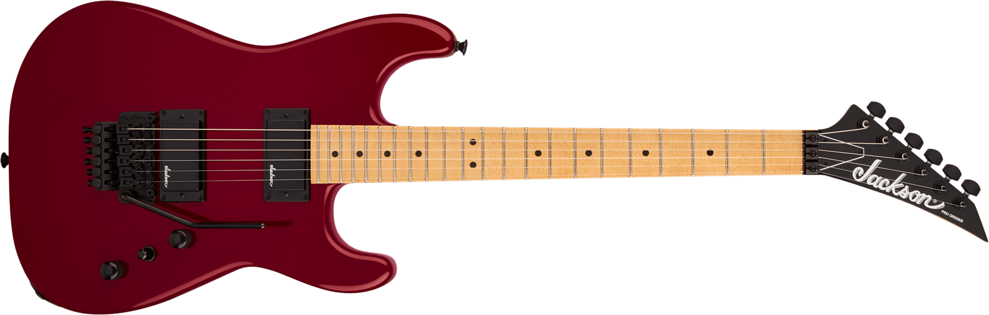 Jackson San Dimas Sd1 Hh Fr Mpl Pro Origins 1985 Mex 2h Fr Mn - Candy Apple Red - Guitare Électrique Forme Str - Main picture