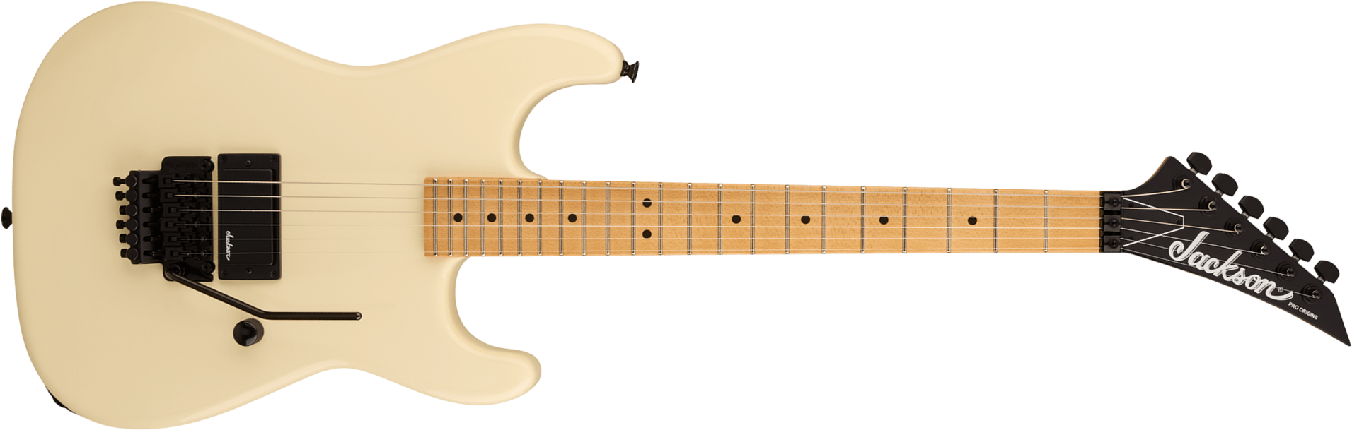 Jackson San Dimas Sd1a H Fr Mpl Pro Origins 1985 Mex 1h Fr Mn - Vanilla Shake - Guitare Électrique Forme Str - Main picture