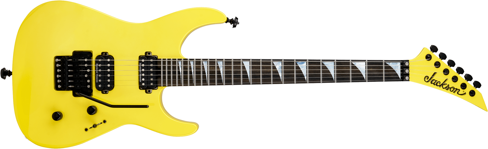 Jackson Sl2dx American Soloist Usa 2h Seymour Duncan Fr Eb - Lemon Ice - Guitare Électrique MÉtal - Main picture