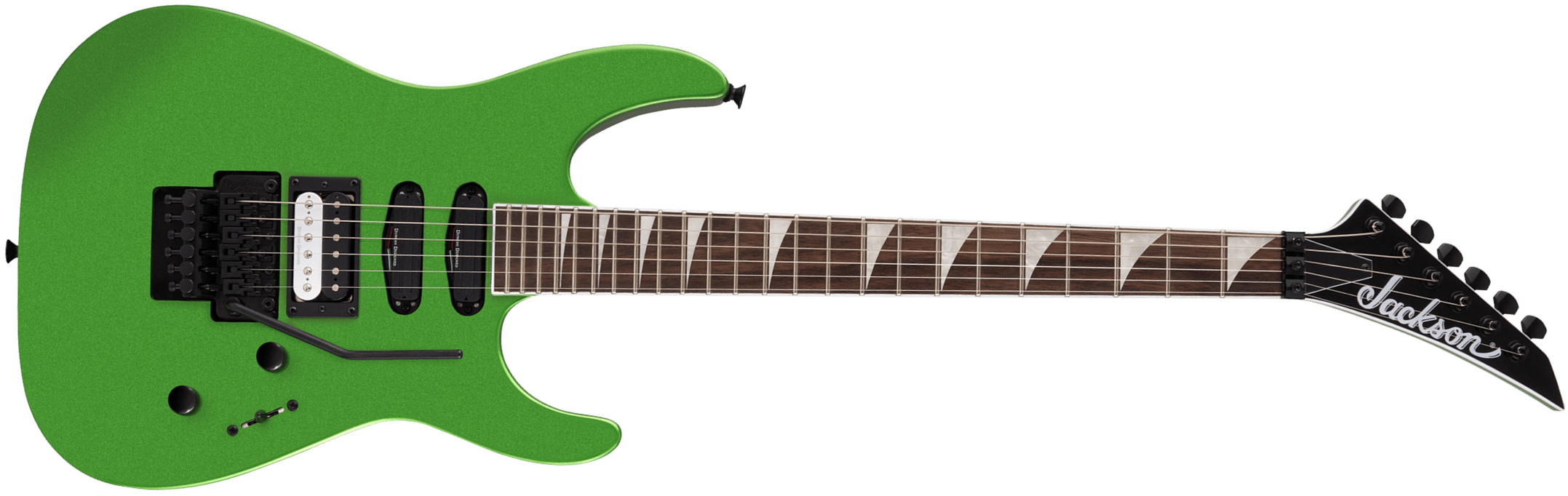 Jackson Soloist Sl3x Dx Hstst Fr Lau - Absinthe Frost - Guitare Électrique Forme Str - Main picture