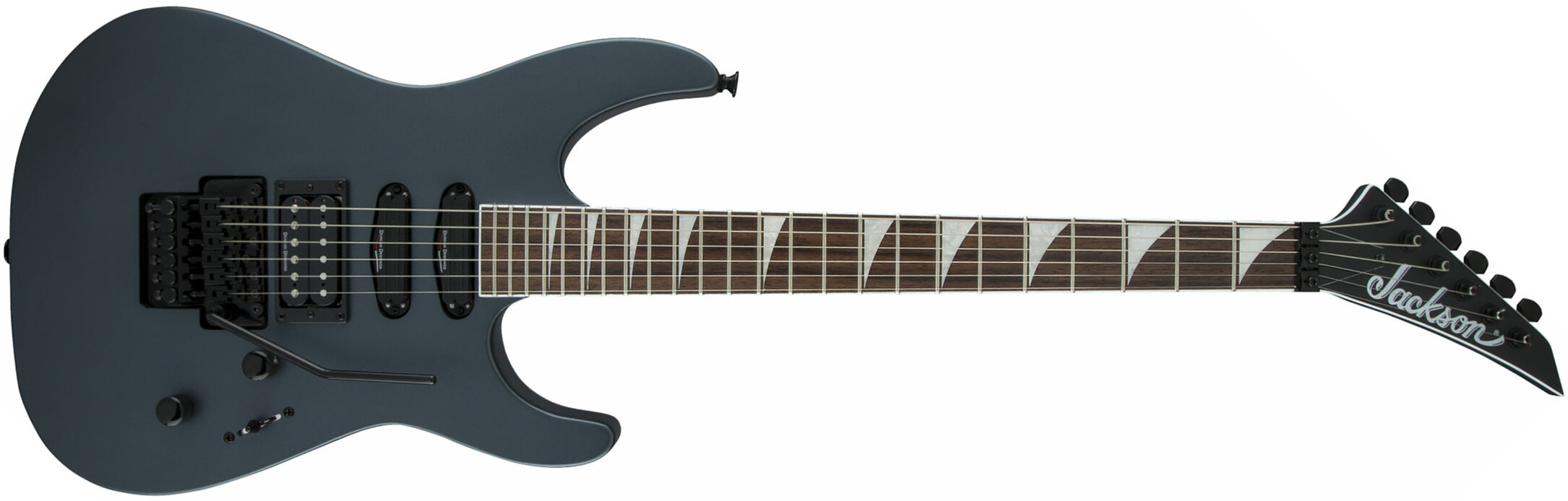 Jackson Soloist Sl3x Hss Fr Rw - Satin Graphite - Guitare Électrique Forme Str - Main picture