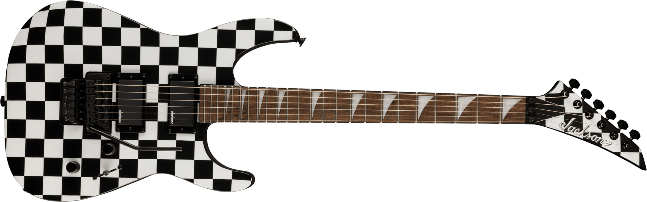 Jackson Soloist Slx Dx 2h Fr Lau - Checkered Past - Guitare Électrique Forme Str - Main picture