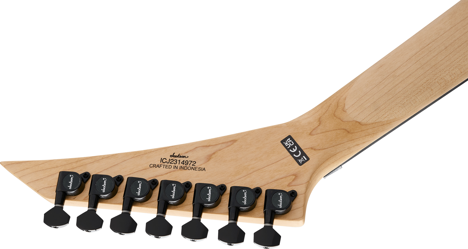 Jackson Dave Davidson Wr7 Pro Signature 7c Baryton 2h Dimarzio Fr Eb - Ferrari Red - Guitare Électrique Baryton - Variation 3