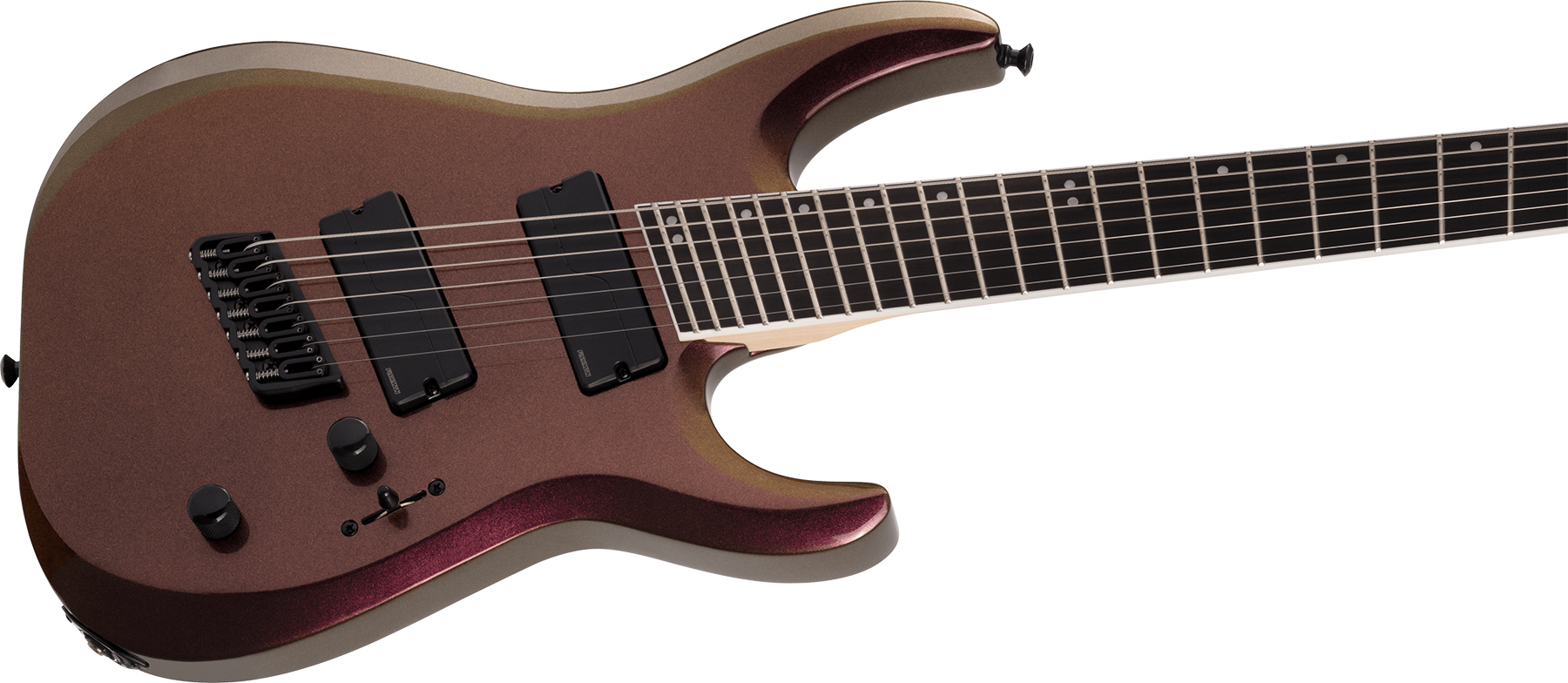 Jackson Dinky Dk Modern Ht7 Ms Pro 2h Ht Eb - Eureka Mist - Guitare Électrique Multi-scale - Variation 2