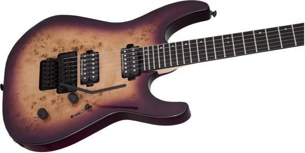 Guitare électrique solid body Jackson Pro Series Dinky DK2P - purple sunset