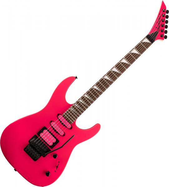 Guitare électrique solid body Jackson X Series Dinky DK3XR HSS - Neon pink