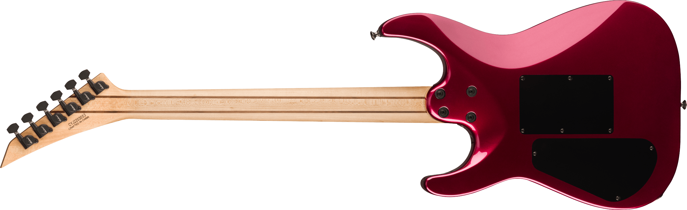 Jackson Dinky Dka Pro Plus 2h Seymour Duncan Fr Eb - Oxblood - Guitare Électrique Forme Str - Variation 1