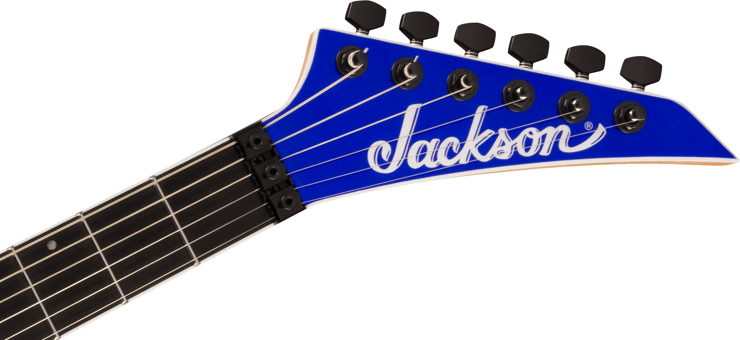 Jackson Dinky Dka Pro Plus 2h Seymour Duncan Fr Eb - Indigo Blue - Guitare Électrique Forme Str - Variation 4