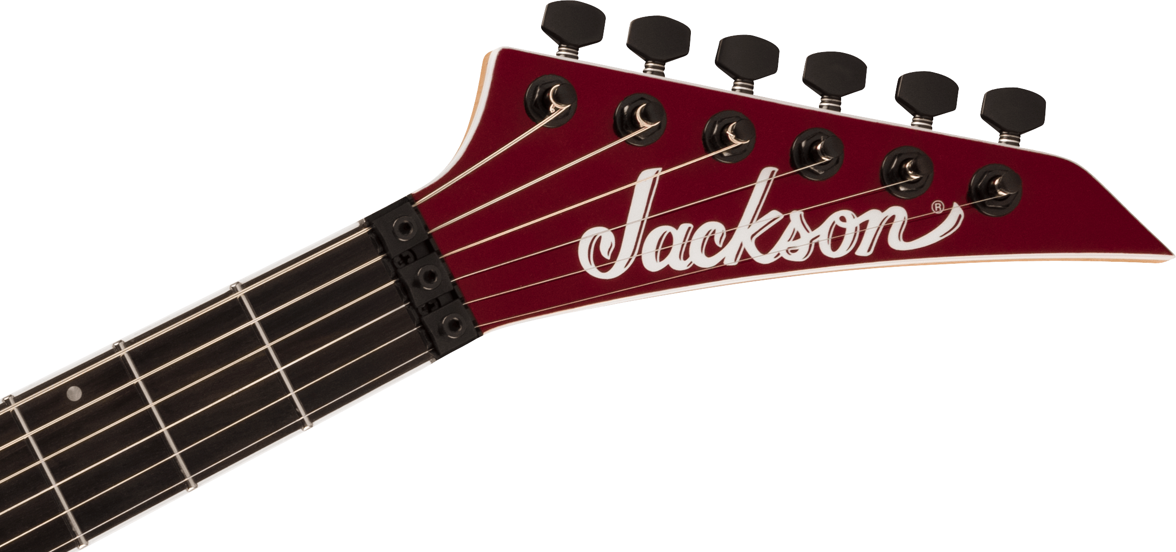 Jackson Dinky Dka Pro Plus 2h Seymour Duncan Fr Eb - Oxblood - Guitare Électrique Forme Str - Variation 4