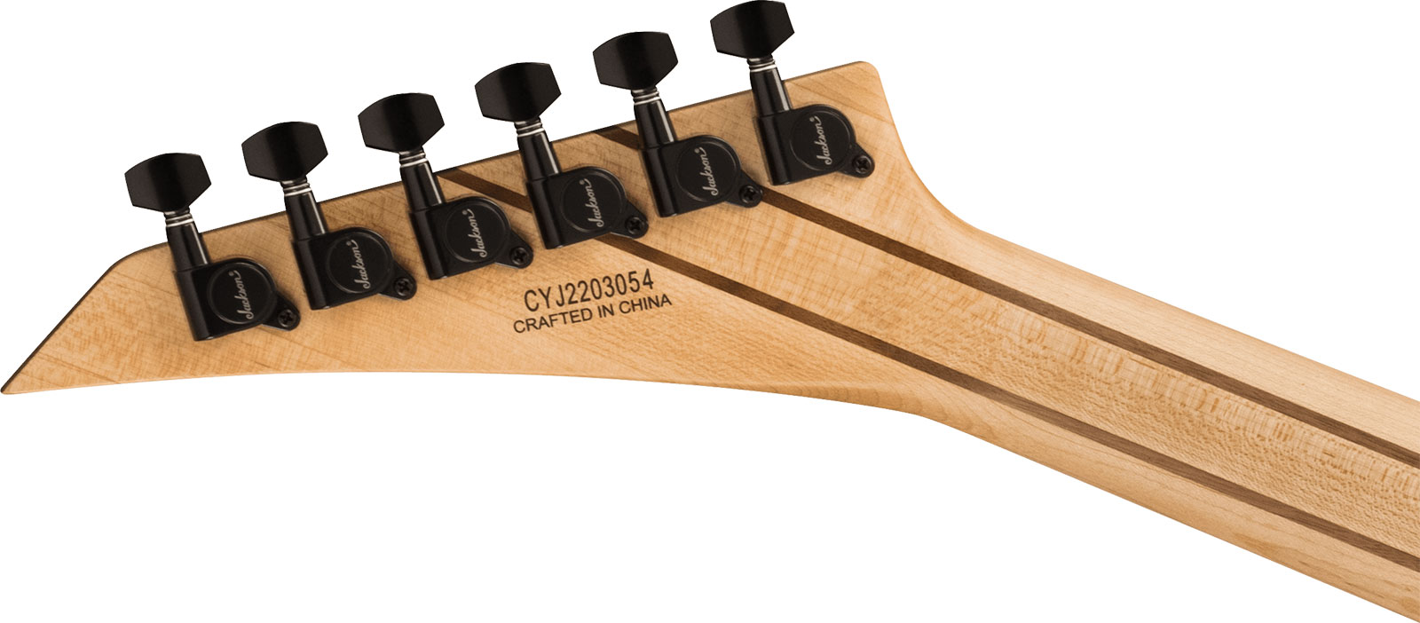 Jackson Dinky Dkaq Pro Plus 2h Seymour Duncan Fr Eb - Ghost Burst - Guitare Électrique Forme Str - Variation 3