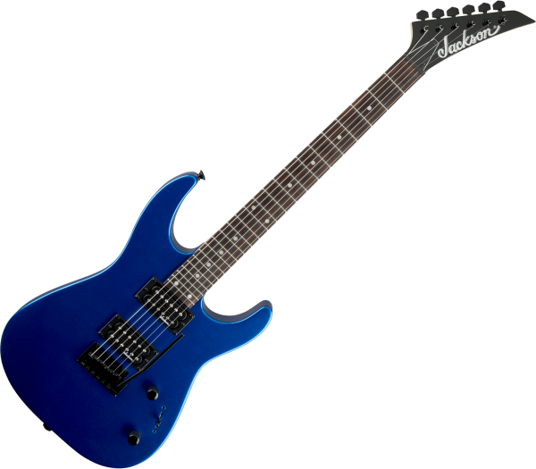 Jackson JS Series Dinky JS12 - metallic blue Metal electric guitar