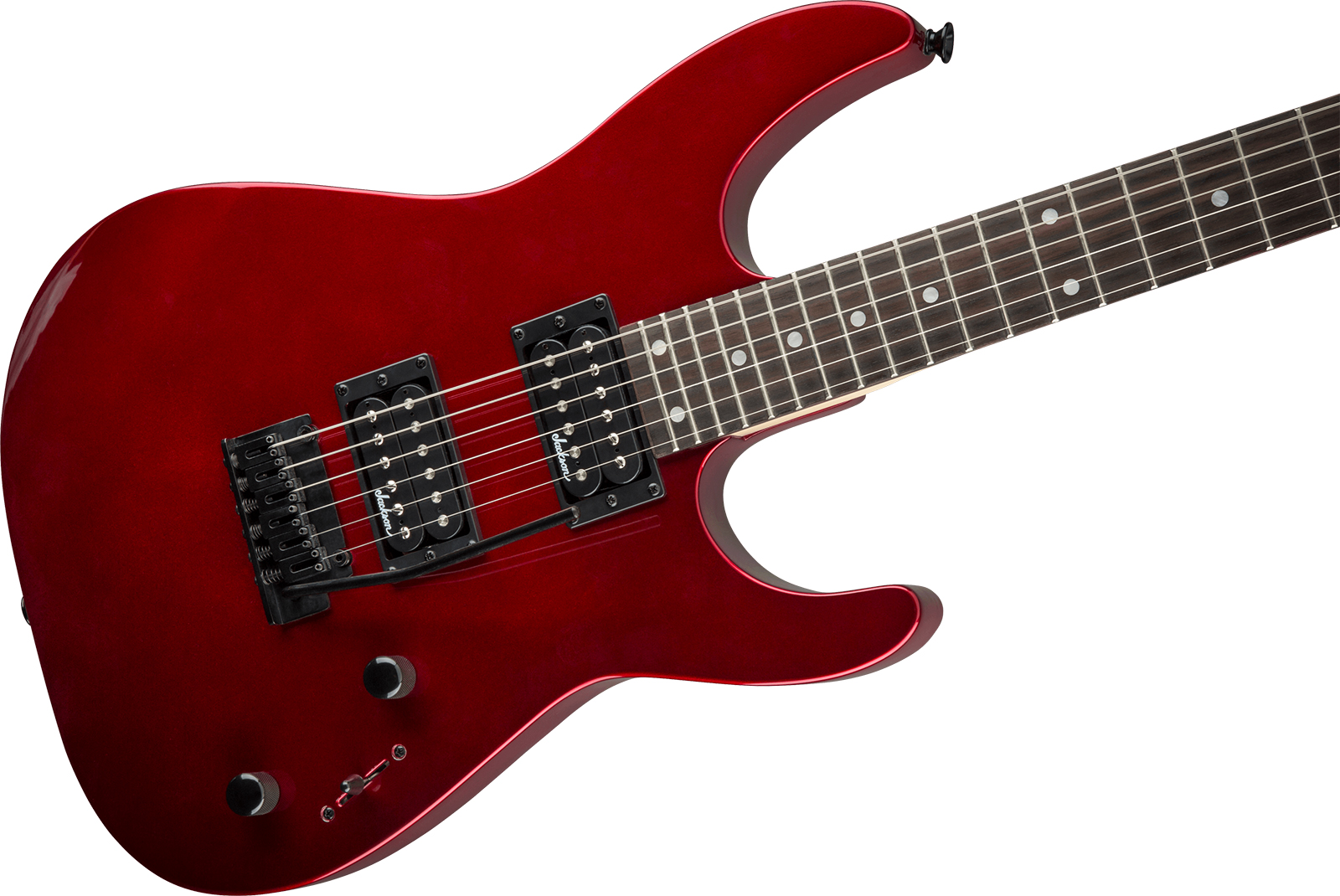Jackson Dinky Js12 2h Trem Ama - Metallic Red - Guitare Électrique MÉtal - Variation 2