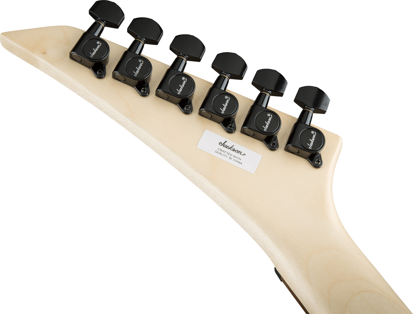 Jackson Dinky Js12 2h Trem Ama - Snow White - Guitare Électrique MÉtal - Variation 3