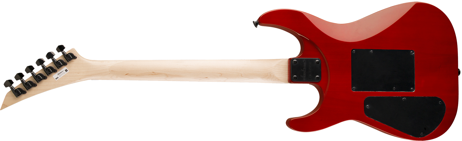 Jackson Dinky Js34q Dka Hss Fr Mn - Trans Red - Guitare Électrique MÉtal - Variation 1