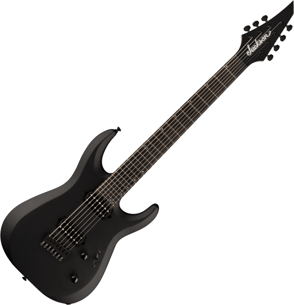 Jackson Pro Plus Dinky MDK - satin black Guitare électrique 7 cordes