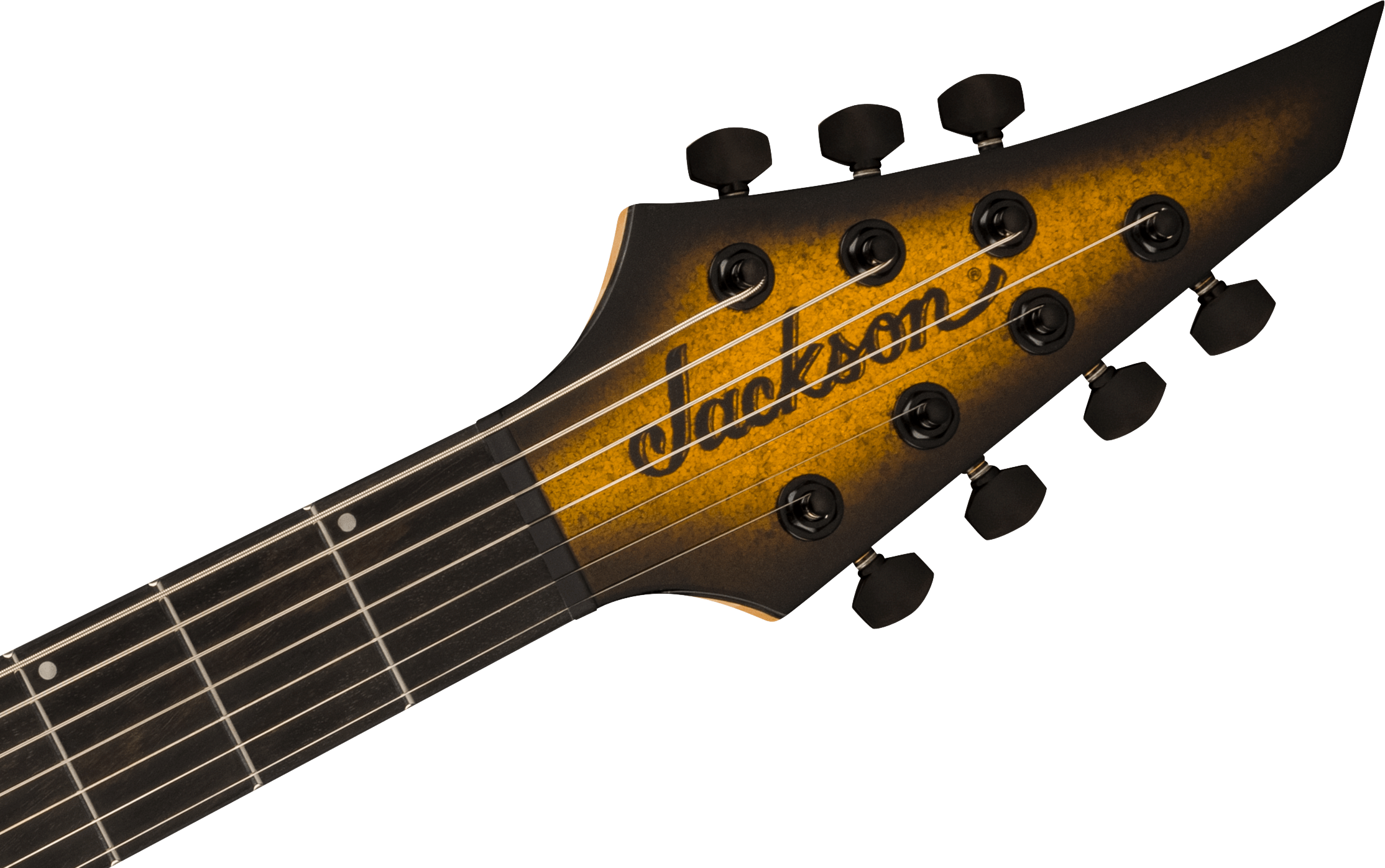 Jackson Dinky Dk Modern Evtn7 Pro Plus Evertune 2h Fishman Eb - Gold Sparkle - Guitare Électrique 7 Cordes - Variation 4