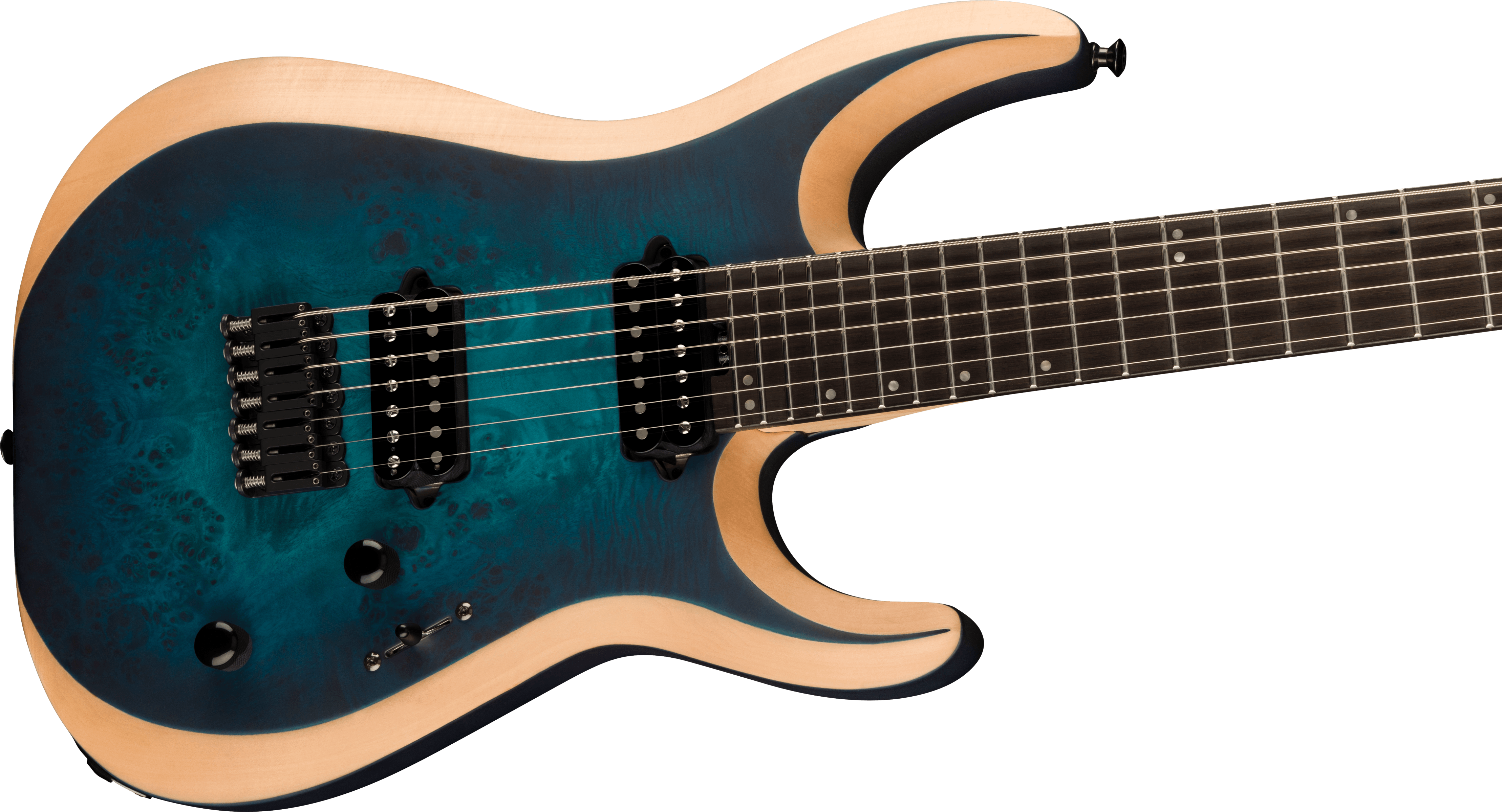 Jackson Dinky Mdk7p Pro Plus 2h Bare Knuckle Eb - Chlorine Burst - Guitare Électrique 7 Cordes - Variation 3