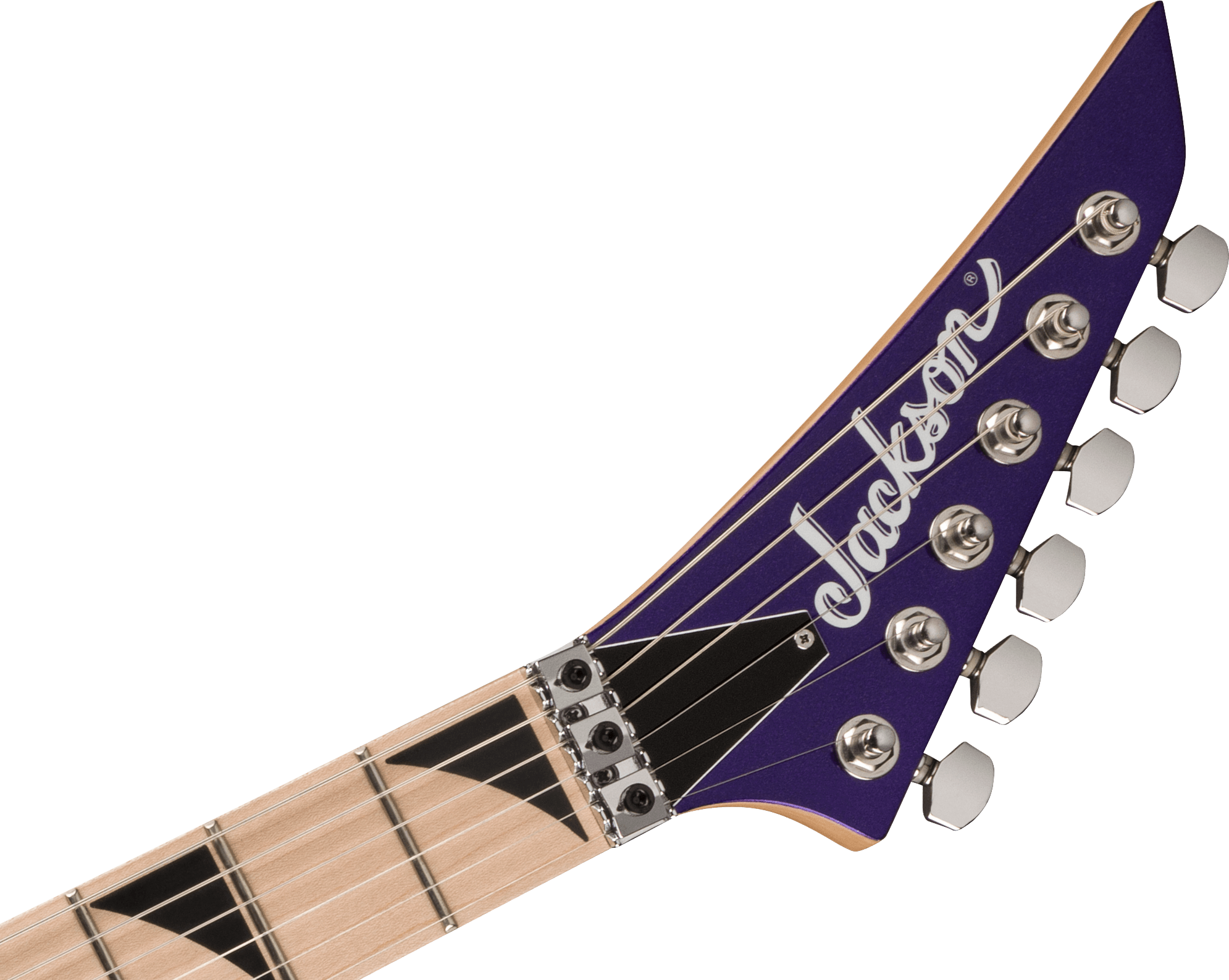 Jackson Dinky Dk3xr Hss Fr Mn - Deep Purple Metallic - Guitare Électrique Forme Str - Variation 5