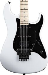 Guitare électrique forme str Jackson Adrian Smith Signature San Dimas SDX (MN) - Snow white
