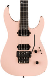 Guitare électrique forme str Jackson American Series Virtuoso - Satin shell pink