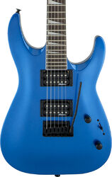 Guitare électrique métal Jackson Dinky Arch Top JS22 DKA - Metallic blue