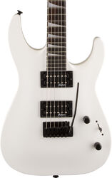 Guitare électrique métal Jackson Dinky Arch Top JS22 DKA - Snow white