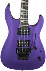 Guitare électrique double cut Jackson Dinky Arch Top JS32 DKA - Pavo purple