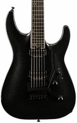 Guitare électrique forme str Jackson Pro Plus Dinky DKA - Metallic black