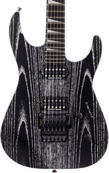 Guitare électrique forme str Jackson MJ Dinky DKRA (Japan) - Matte black ash