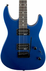 Guitare électrique forme str Jackson Dinky JS11 - Metallic blue