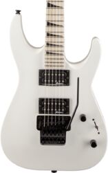 Guitare électrique forme str Jackson Dinky Arch Top JS32 DKAM - Snow white