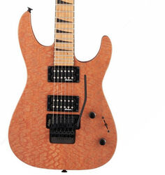 Guitare électrique forme str Jackson Dinky JS42 Lacewood FSR Ltd - Natural satin
