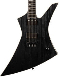 Guitare électrique métal Jackson Jeff Loomis Pro Kelly HT6 Ash Ltd - Black