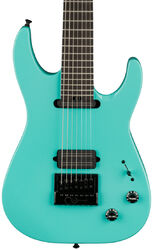 Guitare électrique 7 cordes Jackson Pro Series Signature Josh Smith Soloist SL7 ET - Aquamarine