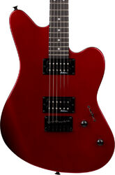 Guitare électrique rétro rock Jackson Surfcaster JS22 HT - metallic red