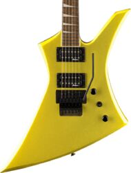 Guitare électrique métal Jackson Kelly X-Series - Lime Green Metallic