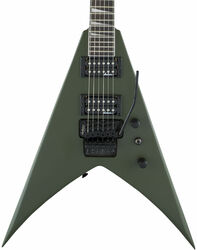 Guitare électrique métal Jackson King V JS32 - Matte army drab