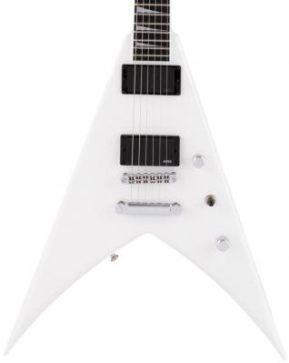 Guitare électrique solid body Jackson Pro King V KVTMG - Snow white