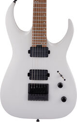 Guitare électrique forme str Jackson Misha Mansoor Pro Juggernaut ET6 - Chalk gray