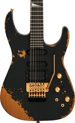 Guitare électrique signature Jackson Phil Collen Pro Series PC1-E - Worn black