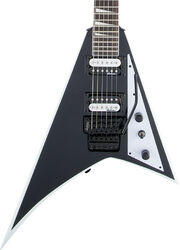 Guitare électrique métal Jackson Rhoads JS32 2020 - Black with white bevels