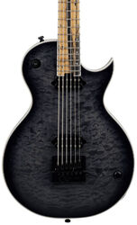 Guitare électrique baryton Jackson Sleep Token IV Pro Plus Monarkh SC (Baritone) - Transparent black burst