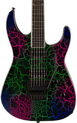 Guitare électrique forme str Jackson Pro Plus Soloist SL2 - Bruised crackle