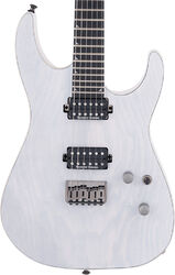Guitare électrique forme str Jackson Pro Soloist SL2A MAH HT - Unicorn white