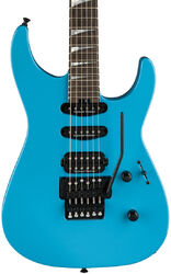 Guitare électrique forme str Jackson American Soloist SL3 - Riviera blue