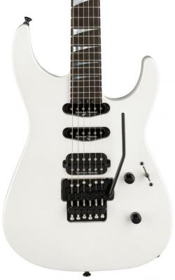 Guitare électrique solid body Jackson American Soloist SL3 - Platinum pearl