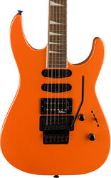 Guitare électrique forme str Jackson X Soloist SL3X DX - Lambo orange